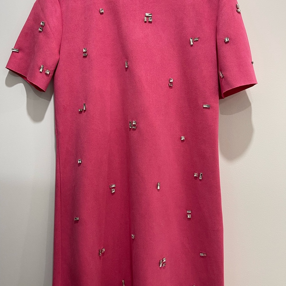 Zara hot pink dress